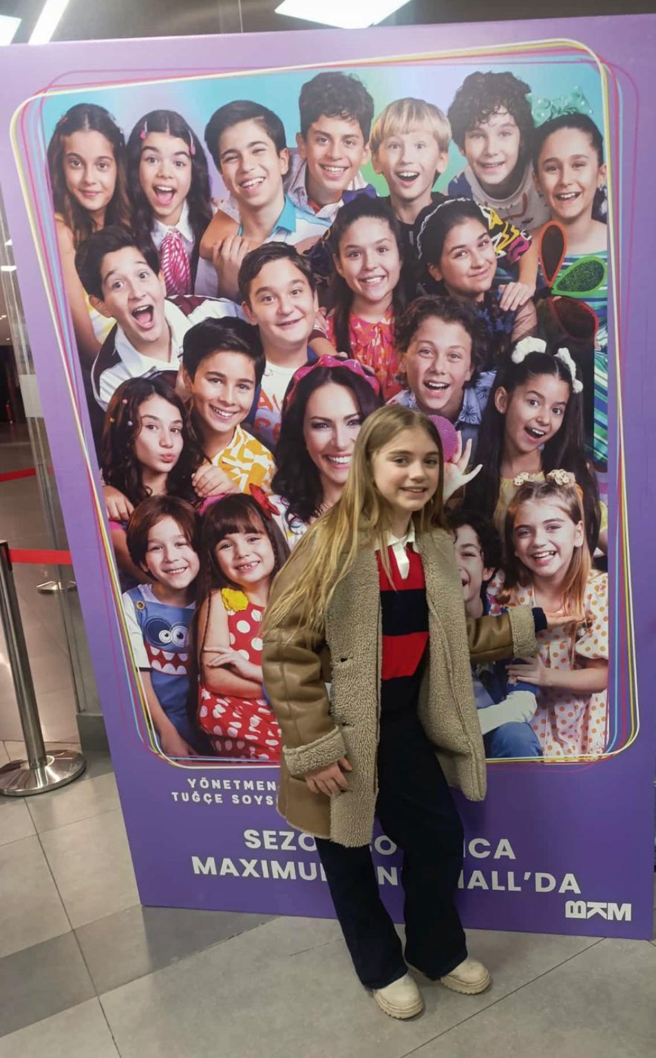 Duru Mualla Sargut, Güldüy Güldüy Show etkinliğinde.
